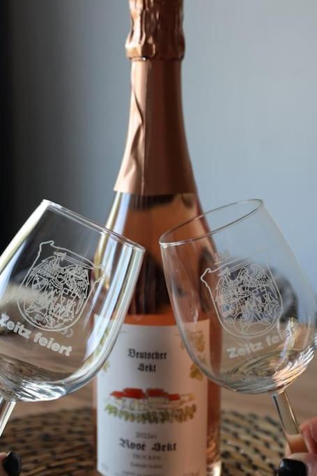 Ferienwohnung Weingut Lahmer August Kretzschau Eksteriør bilde